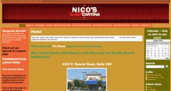 Desktop Screenshot of nicoscantina.com